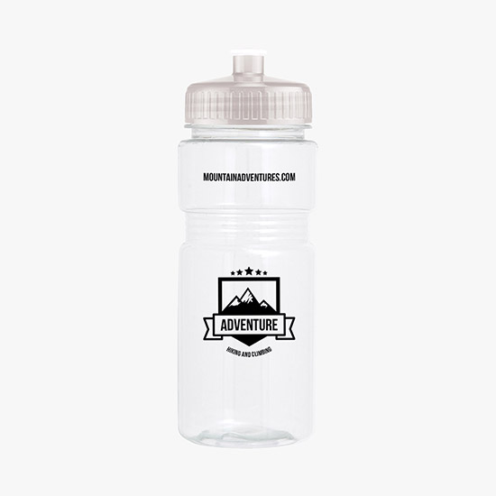 20 oz Rec Bottle with Push-Pull Lid