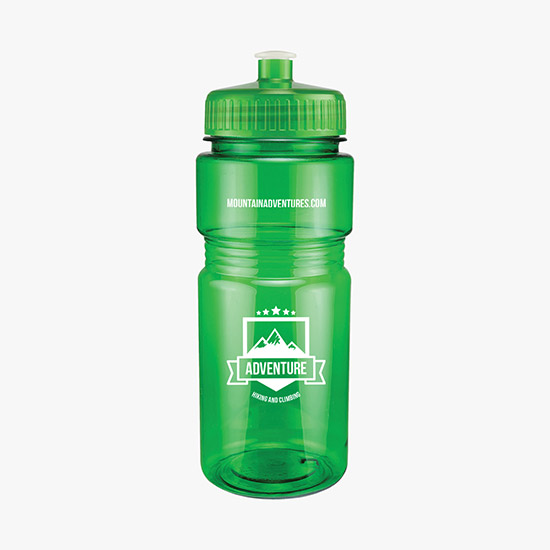 20 oz Rec Bottle with Push-Pull Lid