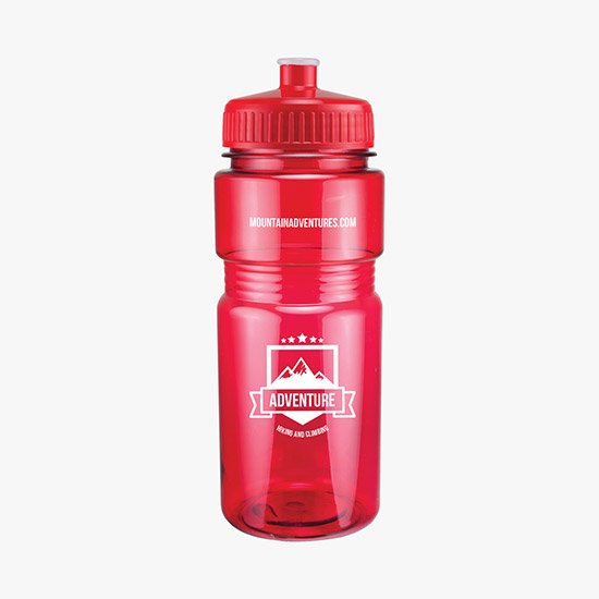 20 oz Rec Bottle with Push-Pull Lid
