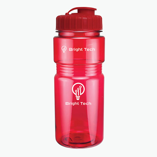 20 oz Rec Bottle with Flip Top Lid