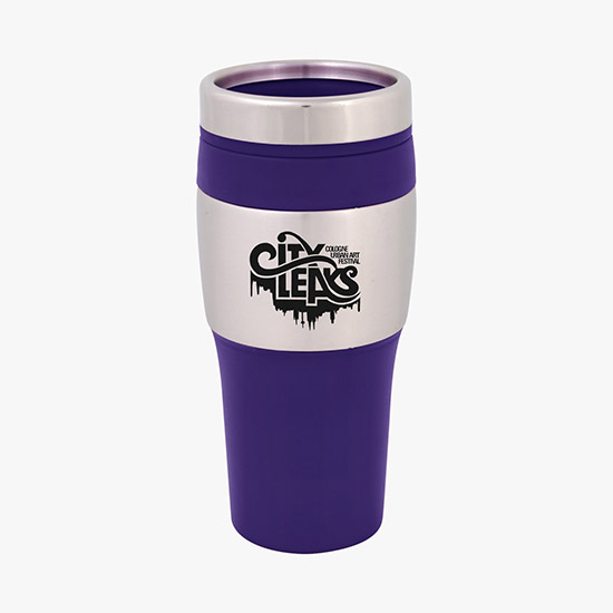 16 oz Silver Streak Tumbler