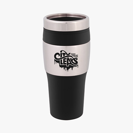 16 oz Silver Streak Tumbler