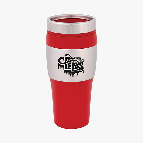 16 oz Silver Streak Tumbler