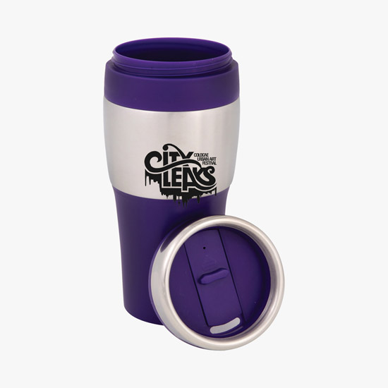 16 oz Silver Streak Tumbler