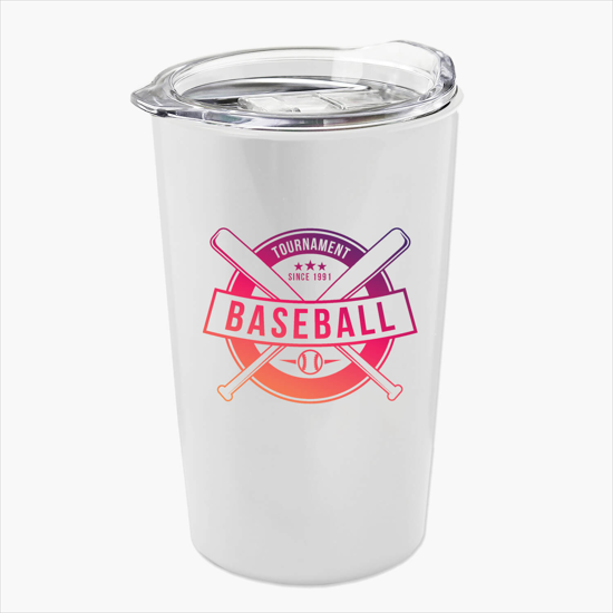 14 oz Metallic Sentinel Acrylic Insulated Tumbler - Full Color