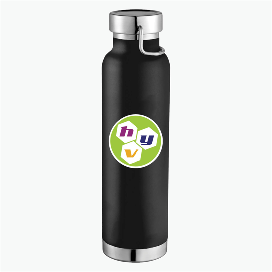 22 oz Thor Copper Vacuum Insulated Bottle - Full Color