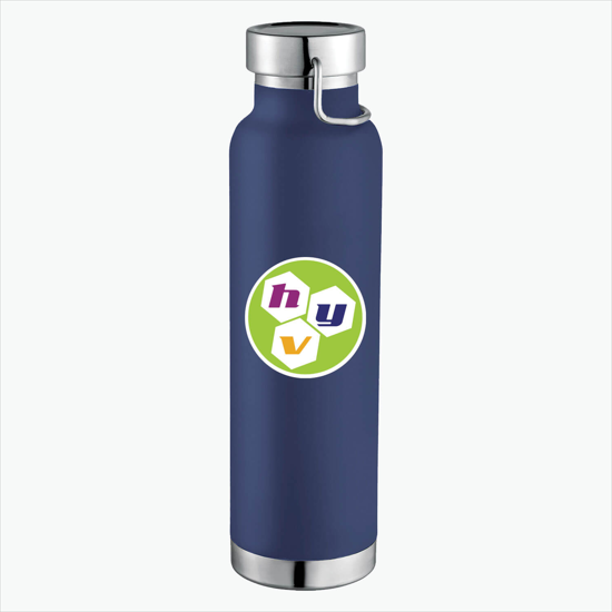 22 oz Thor Copper Vacuum Insulated Bottle - Full Color