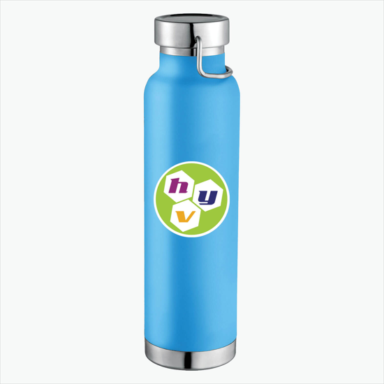 22 oz Thor Copper Vacuum Insulated Bottle - Full Color