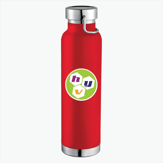 22 oz Thor Copper Vacuum Insulated Bottle - Full Color