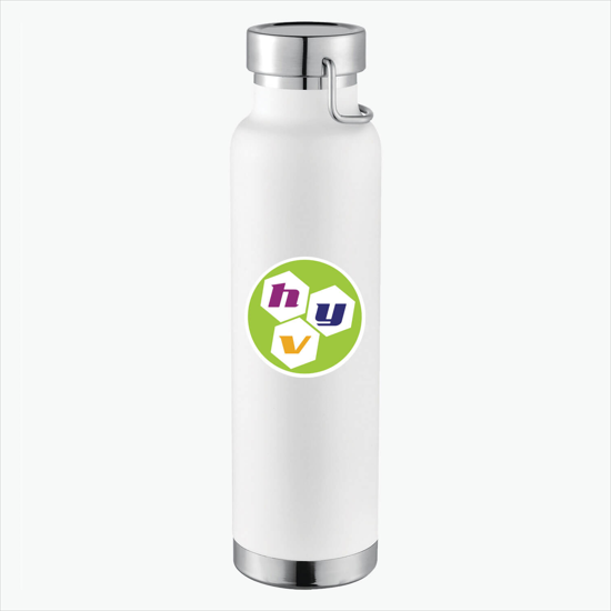 22 oz Thor Copper Vacuum Insulated Bottle - Full Color