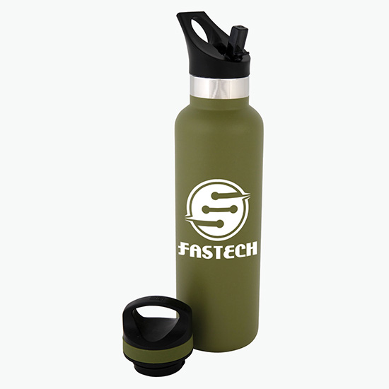 20 oz Basecamp® Mesa Tundra Bottle with Flip Straw Lid - 24-Hour Production