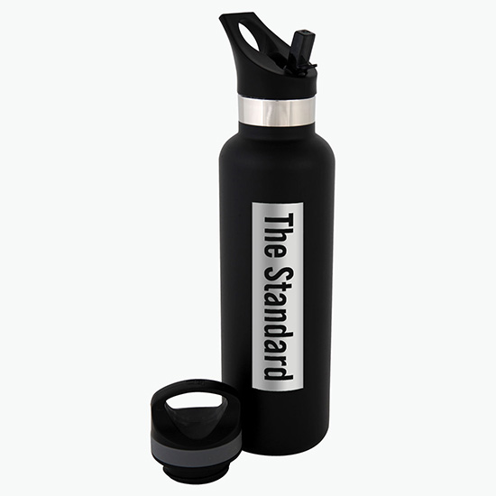 20 oz Basecamp® Mesa Tundra Bottle with Flip Straw Lid - Engraved - 24-Hour Production
