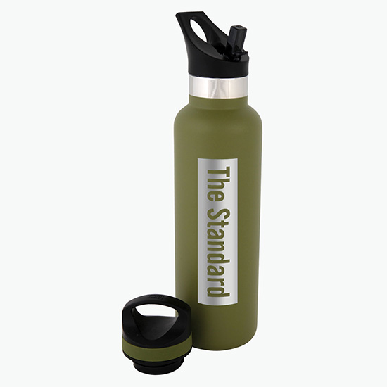 20 oz Basecamp® Mesa Tundra Bottle with Flip Straw Lid - Engraved - 24-Hour Production