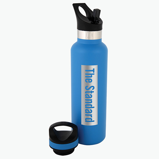 20 oz Basecamp® Mesa Tundra Bottle with Flip Straw Lid - Engraved - 24-Hour Production