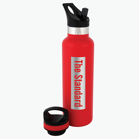 20 oz Basecamp® Mesa Tundra Bottle with Flip Straw Lid - Engraved - 24-Hour Production