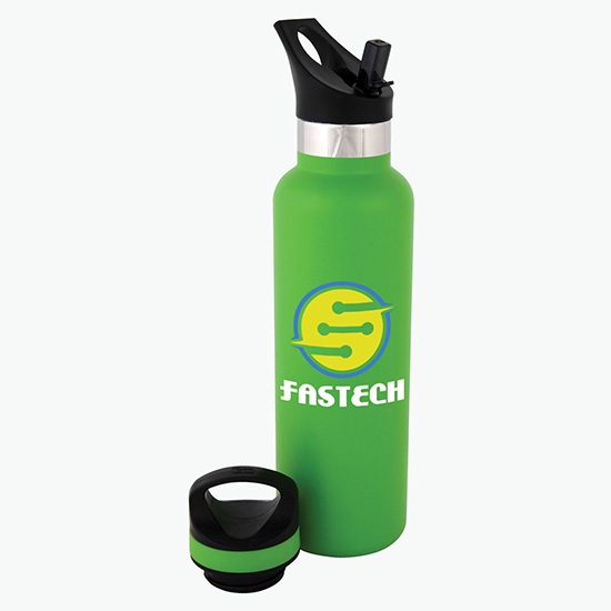 20 oz Basecamp® Mesa Tundra Bottle with Flip Straw Lid - Full Color - 24-Hour Production