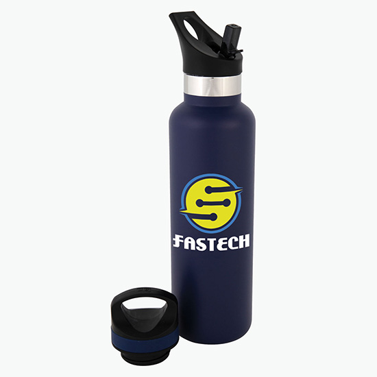 20 oz Basecamp® Mesa Tundra Bottle with Flip Straw Lid - Full Color - 24-Hour Production