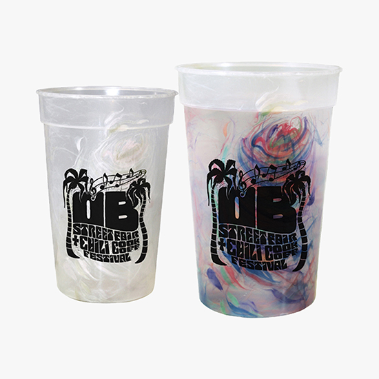 17 oz Rainbow Confetti Mood Cup