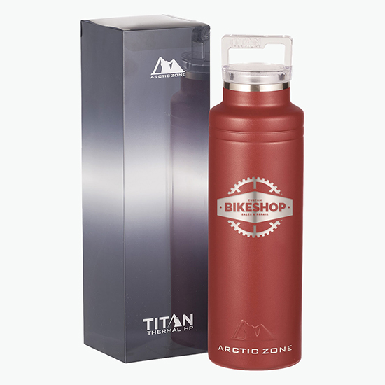 20 oz Arctic Zone® Titan Thermal HP® Copper Bottle - Engraved
