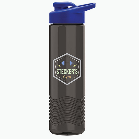 24 oz Tritan Wave Bottle w/Drink-Thru Lid - Full Color