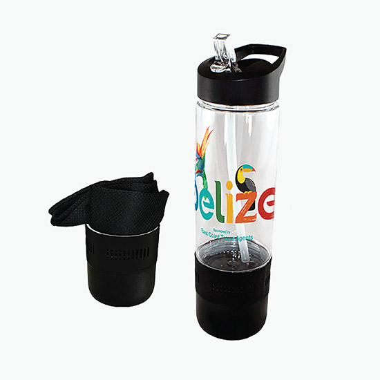 17 oz Co-Poly Bottle with Cooling Towel - Full Color