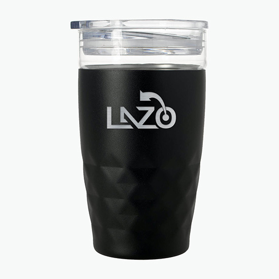 14 oz Howard Dual Function Glass Vacuum Tumbler - Engraved