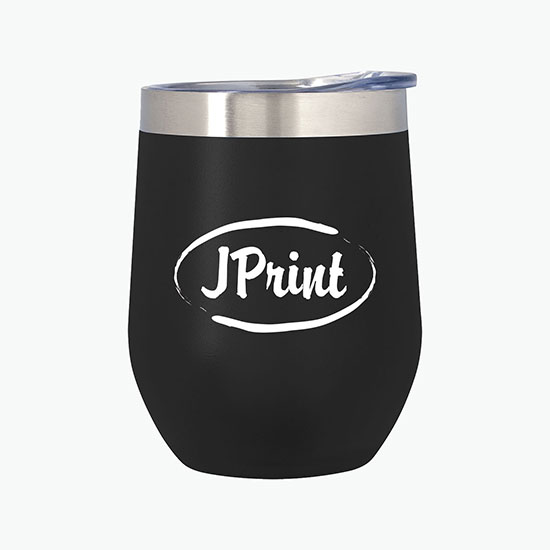 12 oz Dana Stainless Insulated Stemless Wine Glass - 24-Hour Production