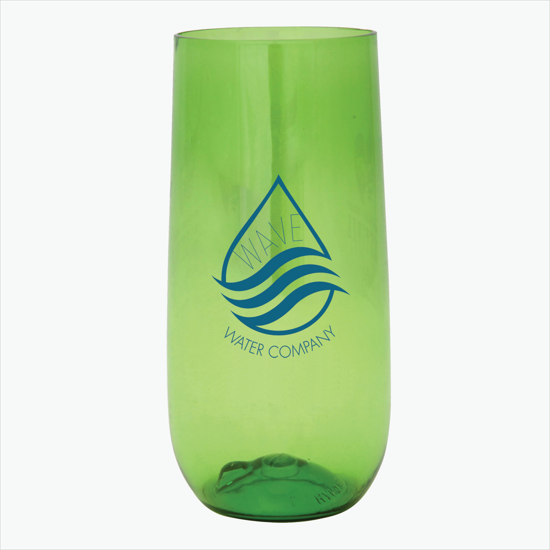 10 oz Plastic Stemless Champagne Flute