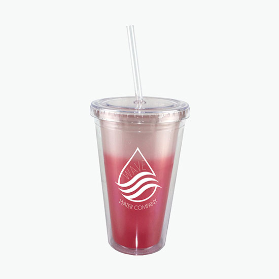 16 oz Mood Victory Acrylic Tumbler w/Straw Lid - Clearance