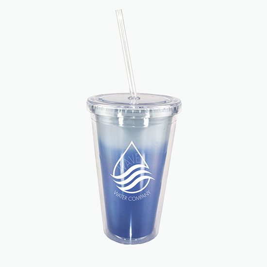 16 oz Mood Victory Acrylic Tumbler w/Straw Lid - Clearance