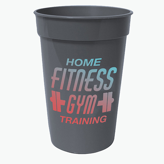 17 oz Antimicrobial Stadium Cup - Full Color