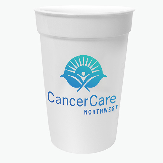 17 oz Antimicrobial Stadium Cup - Full Color