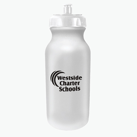 20 oz Antimicrobial Value Cycle Bottle with Push 'n Pull Cap