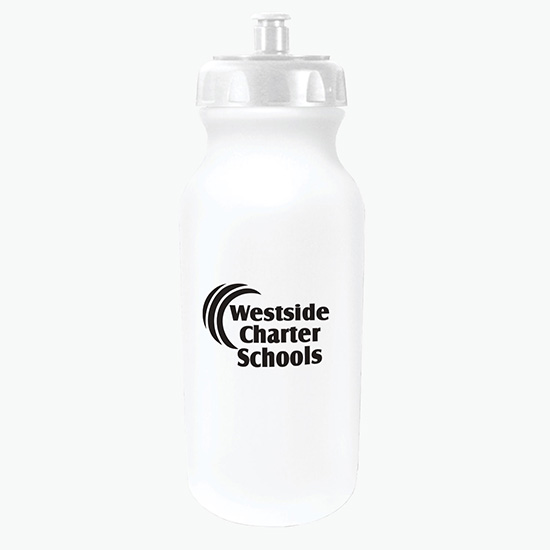 20 oz Antimicrobial Value Cycle Bottle with Push 'n Pull Cap