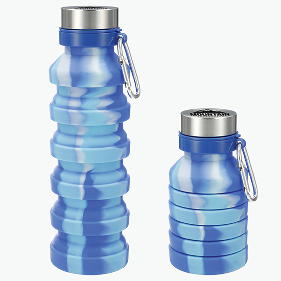 Tie-Dye Zigoo Silicone Collapsible Bottle - 18oz