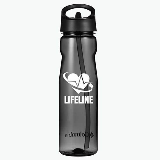 Columbia® Tritan Water Bottle with Straw Top - 25 oz - Clearance