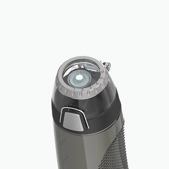 24 oz Thermos® Hydration Bottle with Rotating Intake Meter - 24-Hour Production