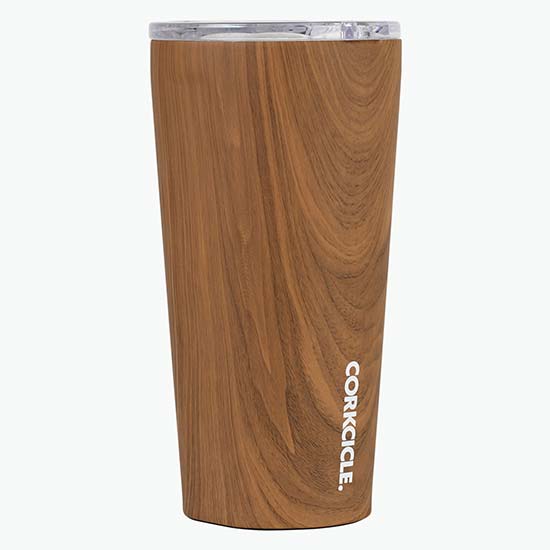 16 oz CORKCICLE® Tumbler - Woodgrain - Engraved