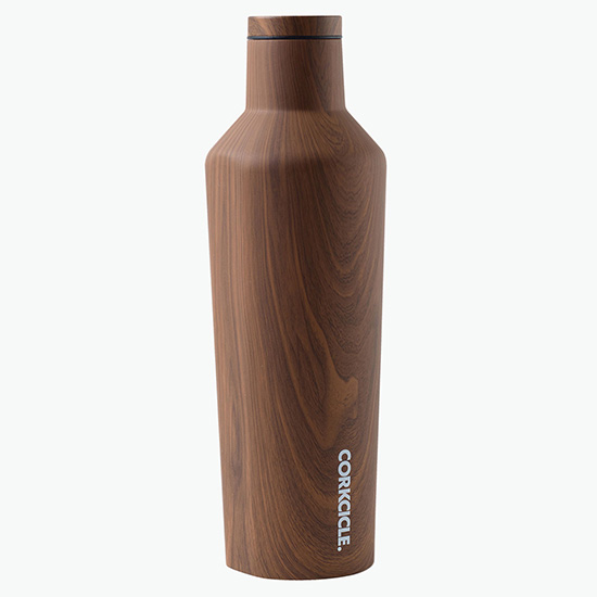 16 oz CORKCICLE® Canteen - Woodgrain - Engraved - 24-Hour Production