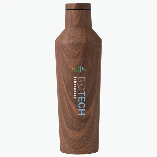 16 oz CORKCICLE® Canteen - Woodgrain - Full Color