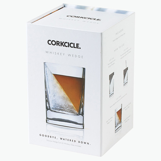 4 oz CORKCICLE® Whiskey Wedge Glass