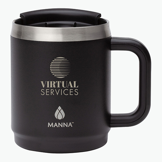 Manna™ Boulder Vacuum Camping Mug - 14 oz - Engraved