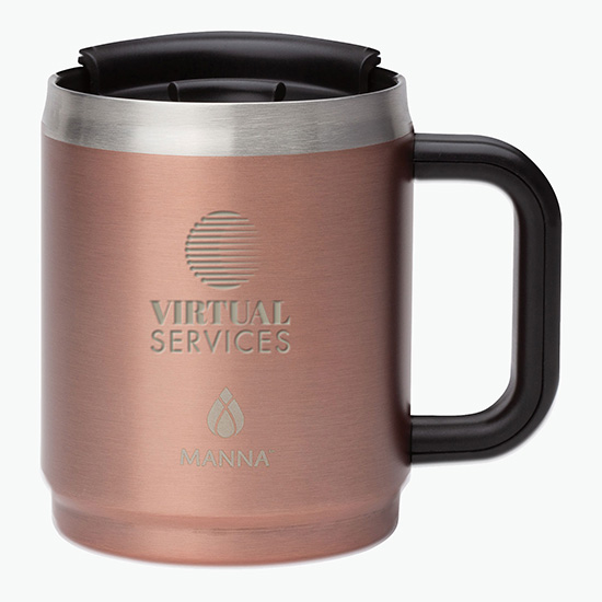Manna™ Boulder Vacuum Camping Mug - 14 oz - Engraved
