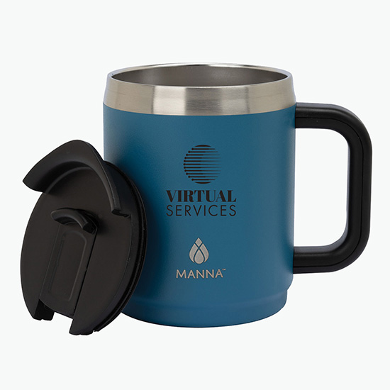 Manna™ Boulder Vacuum Camping Mug - 14 oz
