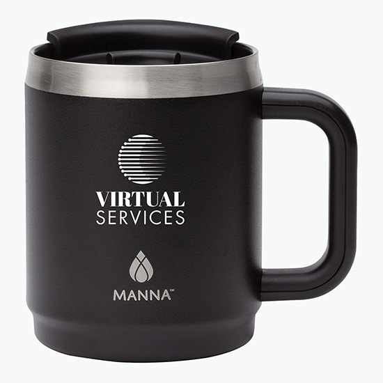 Manna™ Boulder Vacuum Camping Mug - 14 oz