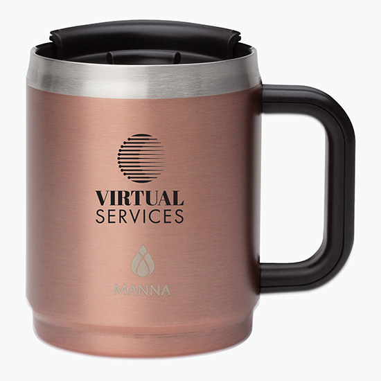 Manna™ Boulder Vacuum Camping Mug - 14 oz
