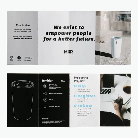 MiiR® Vacuum Insulated Tumbler - 12 oz -  Full Color