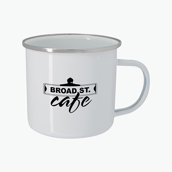 16 oz Stainless Steel Campfire Mug - 24-Hour Production