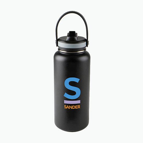 32 oz Basecamp® Ultra Tundra Bottle with Straw - Full Color