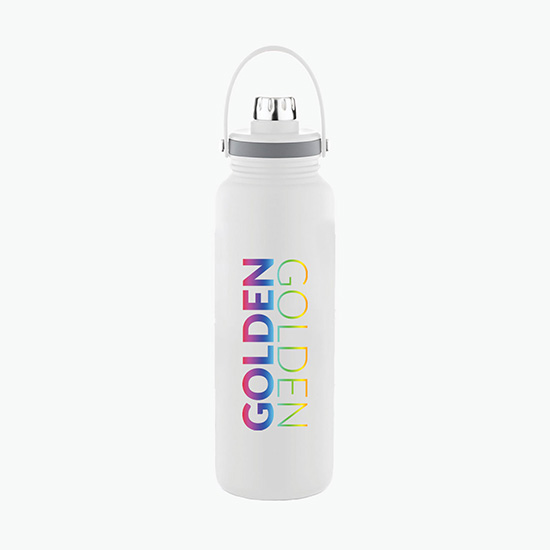 40 oz Basecamp® Mega Tundra Bottle - Full Color